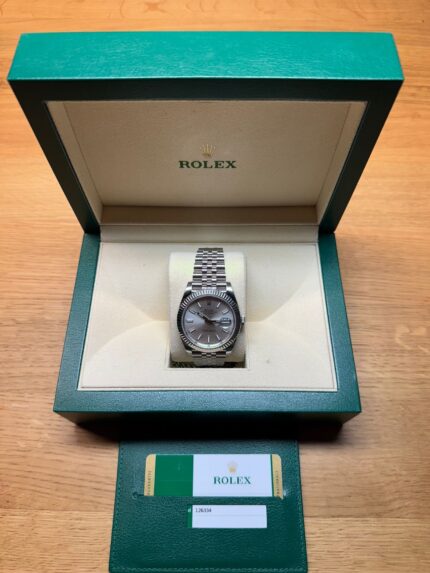 Rolex Datejust 126334 41mm Gris Plata