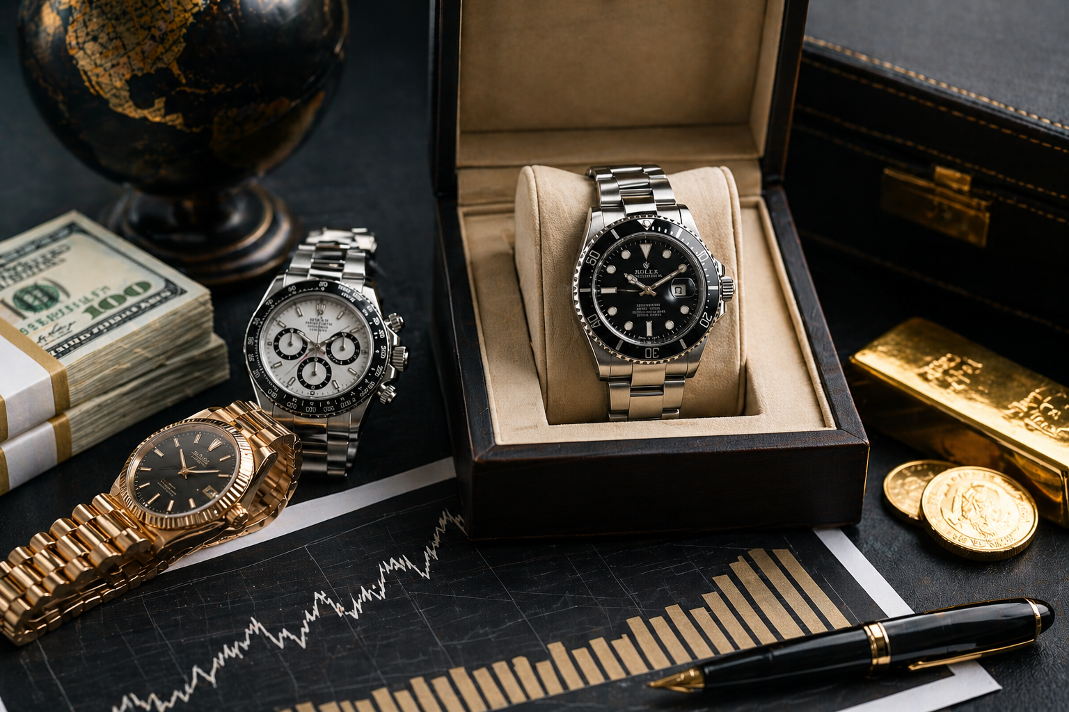 Invertir en relojes de lujo