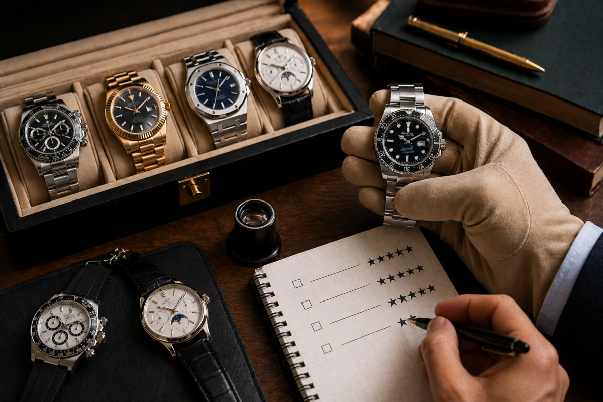 Relojes de lujo potencial revalorizado