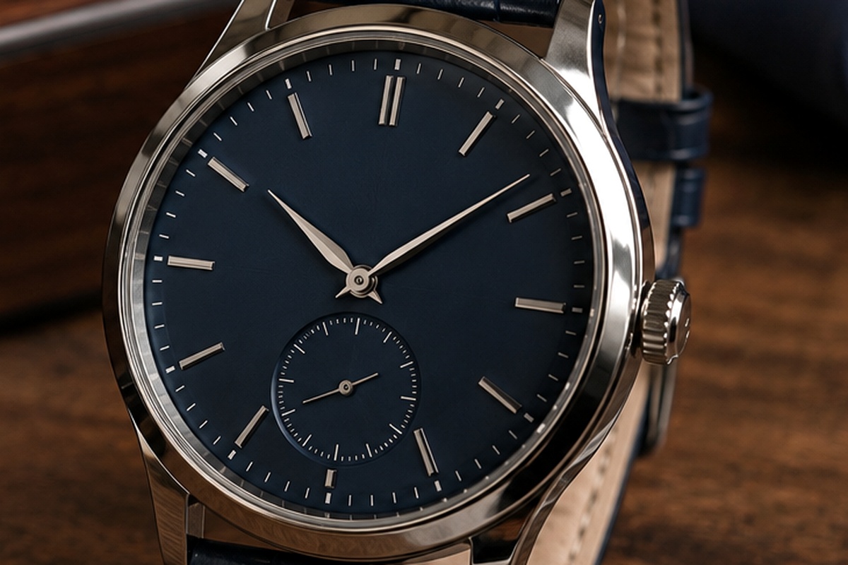 Reloj de cuarzo elegante pensado para uso práctico y bajo mantenimiento diario